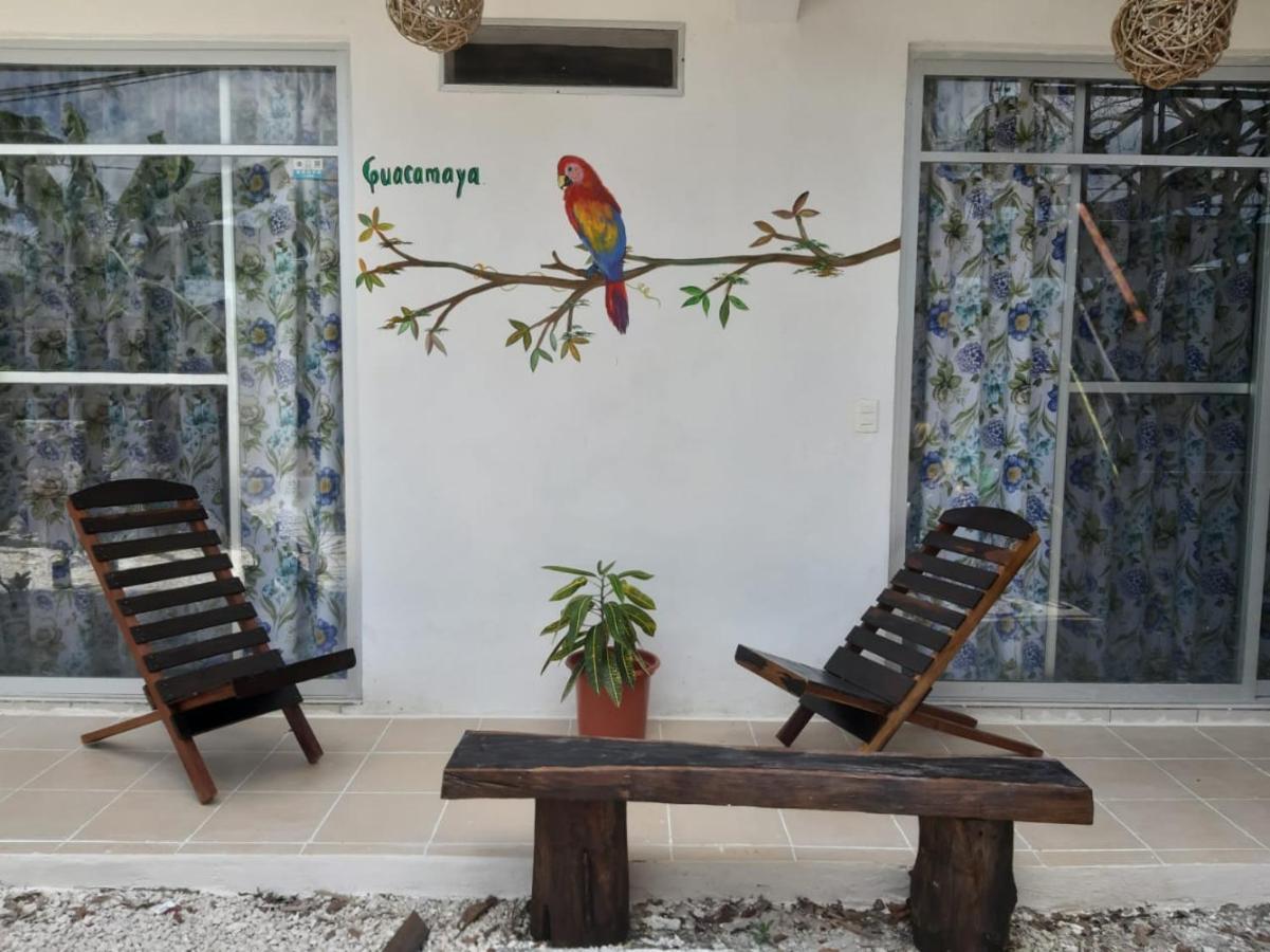 La Casa De Las Aves Bacalar Esterno foto