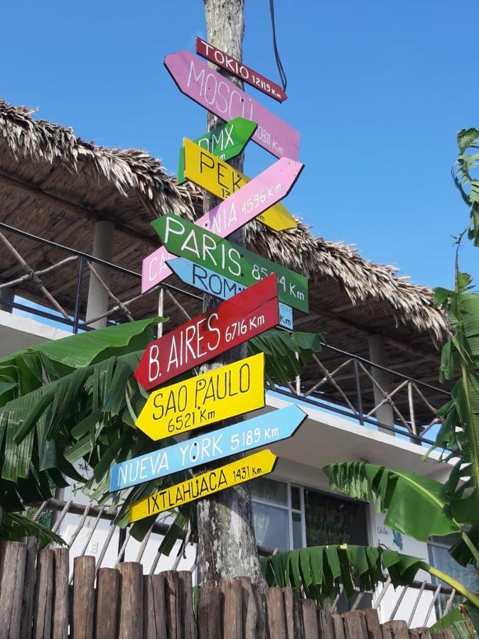 La Casa De Las Aves Bacalar Esterno foto