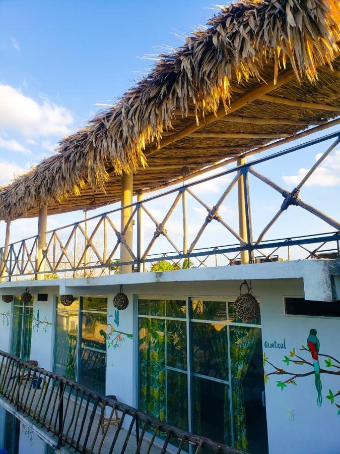 La Casa De Las Aves Bacalar Esterno foto